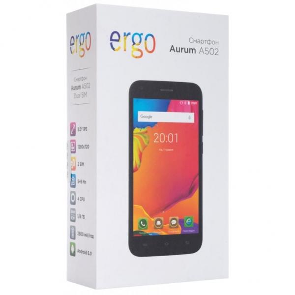 Мобильный телефон Ergo A502 Aurum Black