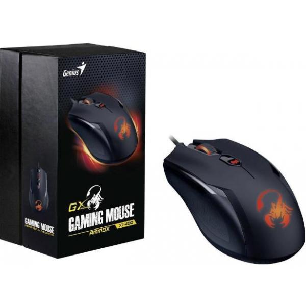 Мышка Genius Ammox X1-400 USB Gaming 31040033104