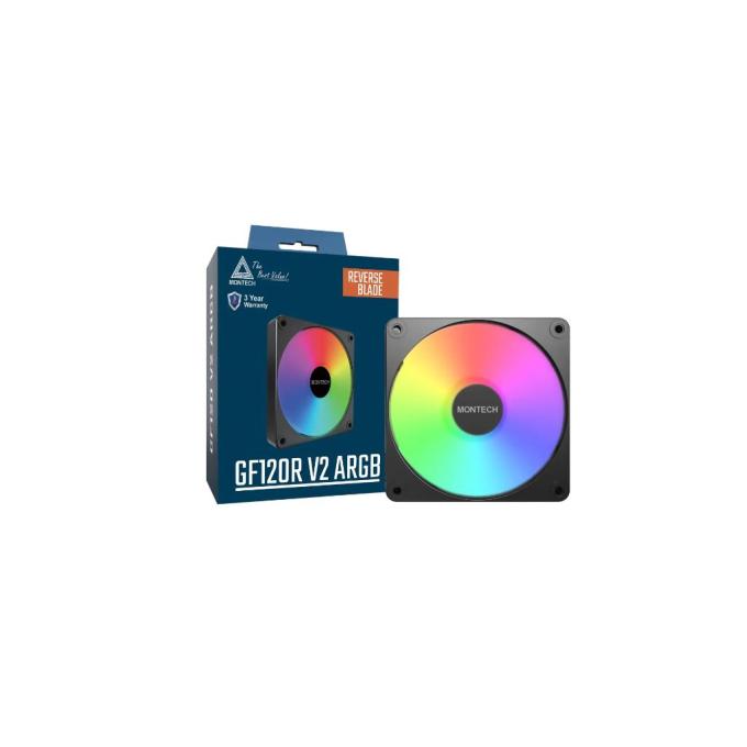 MONTECH GF120R V2 ARGB PWM 3I1(B)