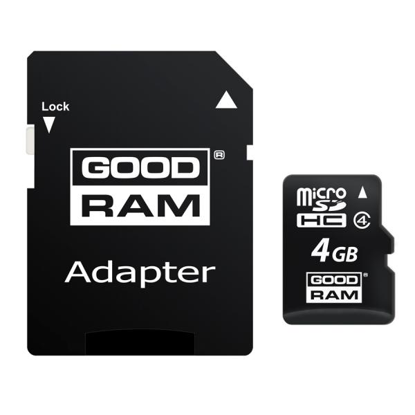 Карта памяти GOODRAM 4GB microSD Class 4 M40A-0040R11
