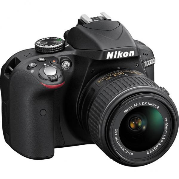 Цифровой фотоаппарат Nikon D3300 Kit 18-55 VR II + 55-300VR VBA390K006