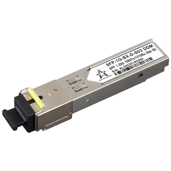 Alistar SFP-1G-BX-D-S03 SFP 1G 1SM WDM SC 3KM TX1550/RX1310nm DDM