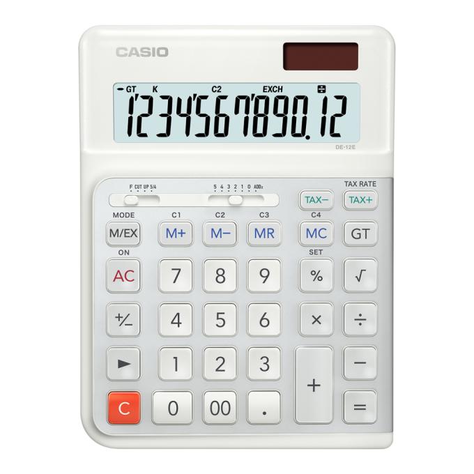 Casio CALC-CAS-DE-12E-WE-W