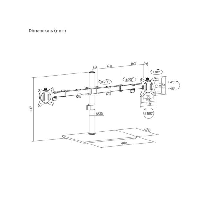 GEMBIRD MS-D2ST-01