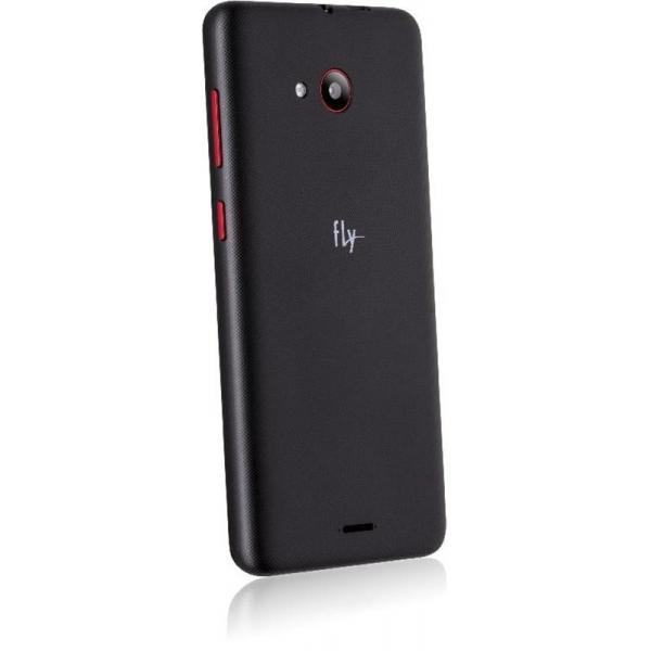 Смартфон Fly FS458 Stratus 7 Dual Sim Black; 4.5" (854х480) TN / MediaTek MT6570 / камера 5 Мп + 2 Мп / ОЗУ 512 МБ / 8 ГБ встроенной + microSD до 32 ГБ / 3G (UMTS) / Bluetooth, Wi-Fi / GPS, A-GPS / ОС Android 6.0 (Marshmallow) / 135 x 66 x 10.3 мм, 124 г / 1750 мАч / черный FS458 Black