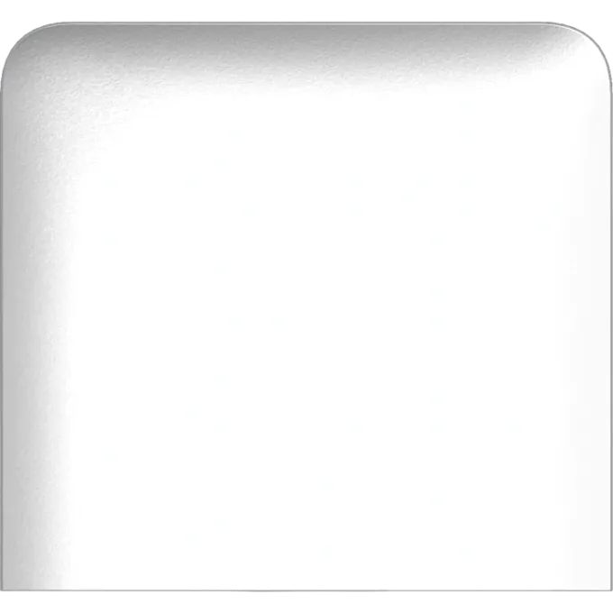 Ajax SideButton (1-gang) white vertical