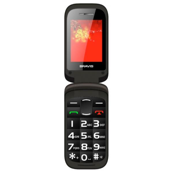 Мобильный телефон Bravis Clamp Red