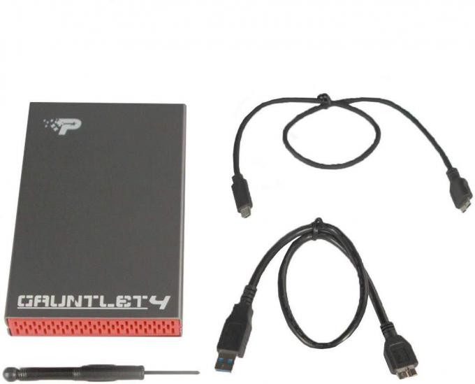 Корпус для 2.5" HDD/SSD Gauntlet 4 Aluminum USB 3.1 SATA 3 TypeA+TypeC Enclosure Patriot PCGT425S