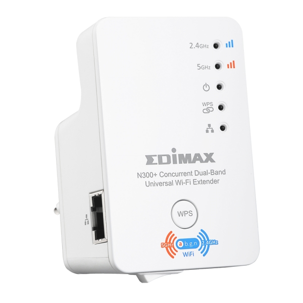 Точка доступа Edimax EW-7238RPD (N300, двухдиапазонный, универсальный Wi-Fi ретранслятор)