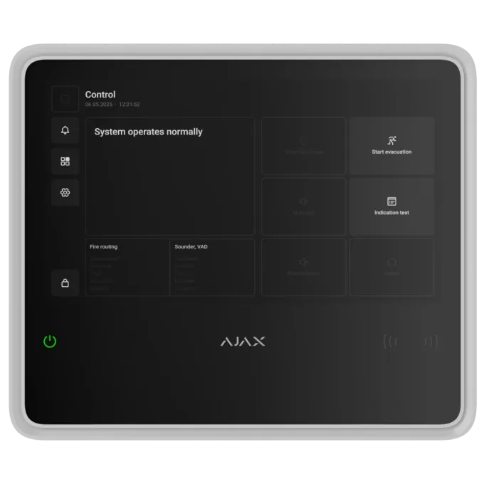 Ajax EN54 Fire Hub white