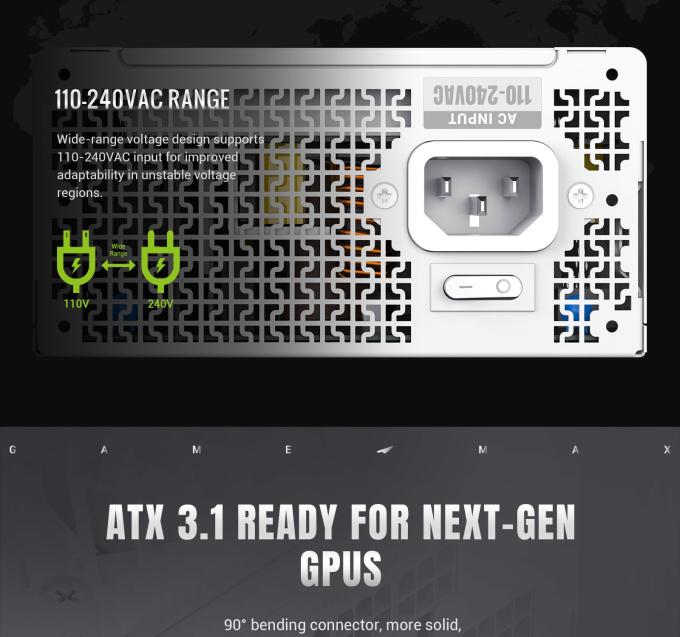 GAMEMAX GS 650G WH V25