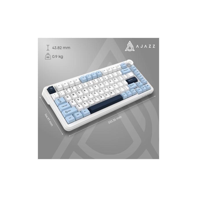 Ajazz AK820MAX-DD-BWD