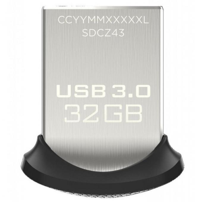 USB флеш накопитель SANDISK 32GB Ultra Fit USB 3.0 SDCZ43-032G-GAM46