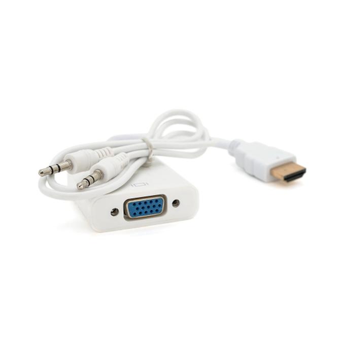 VOLTRONIC YT-C-HDMI(M)/VGA(F)+AUX-W
