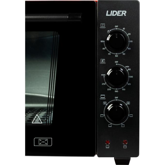 LIDER 4223 LUX Black-Red
