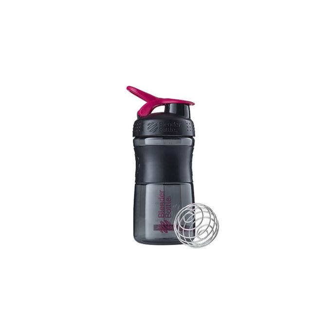 BlenderBottle SM 20oz Black/Pink