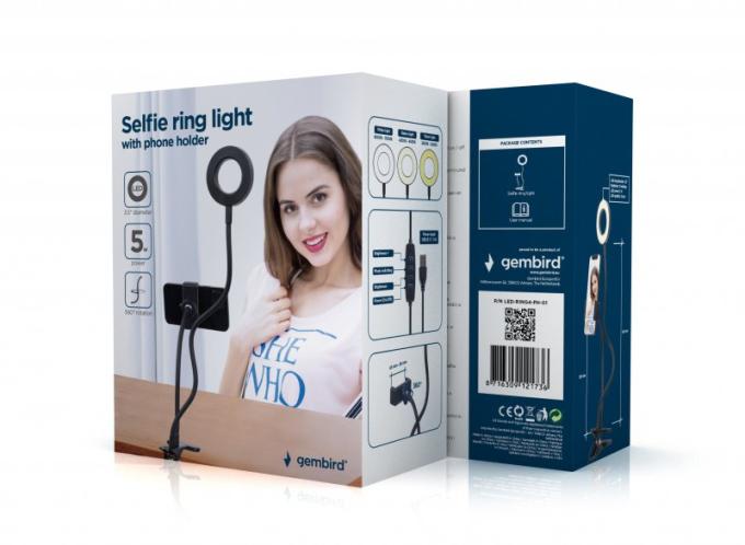 GEMBIRD LED-RING4-PH-01