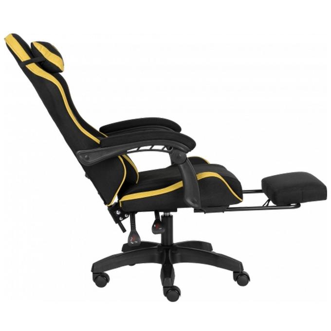GT Racer X-2339 Fabric Black/Yellow