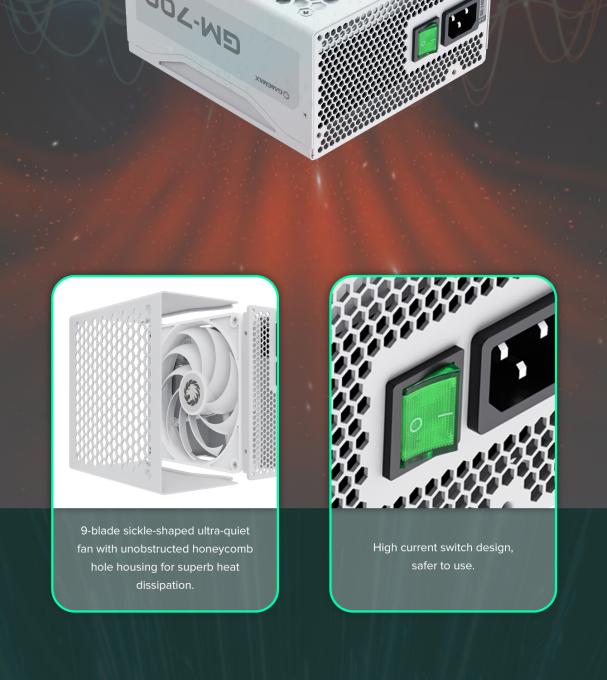 GAMEMAX GM-700 Modular white