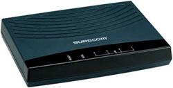ADSL модем Surecom EP-4804SX-V, 4xLan, 1xRj-11