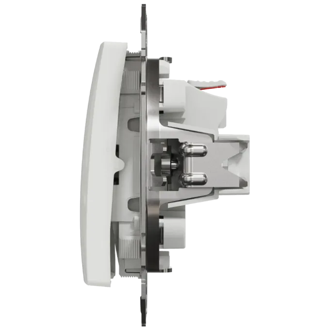 Schneider Electric SDD111101 Sedna Design & Elements 1-клавишный алюминий