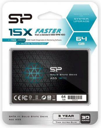 Накопитель SSD Silicon Power SP064GBSS3A55S25