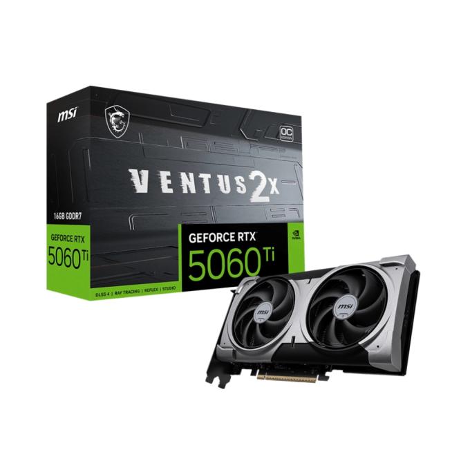 MSI RTX 5060 Ti 16G VENTUS 2X OC PLUS