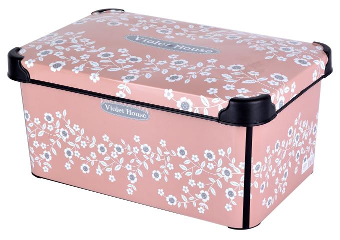 VIOLET HOUSE 0647 DECOR PINK FLOWERS с/кр. 10
