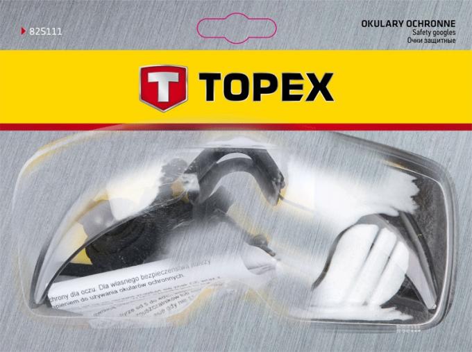 Очки защитные Topex белые 82S111