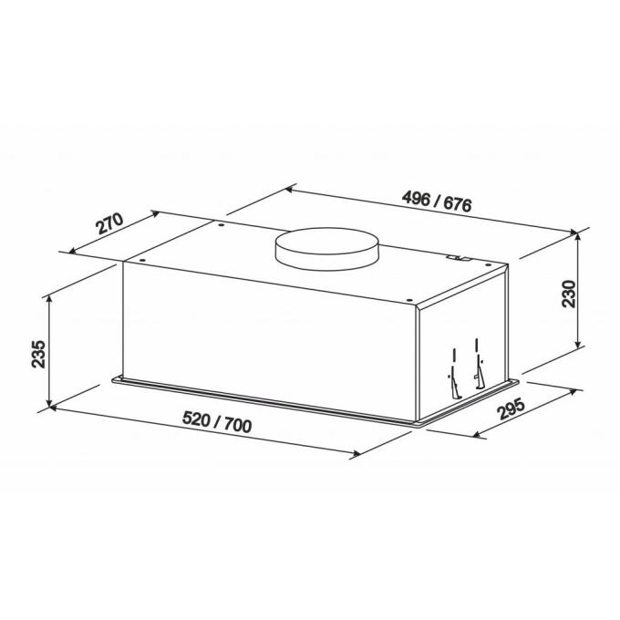 ELEYUS INTEGRA 1200 LED 70 BL