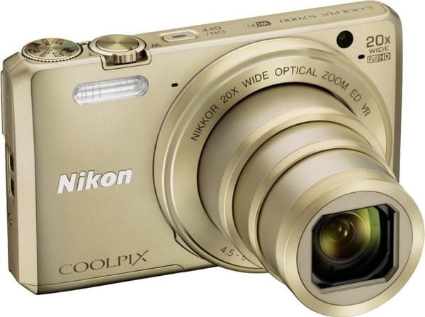 Цифровой фотоаппарат Nikon Coolpix S7000 Gold VNA802E1