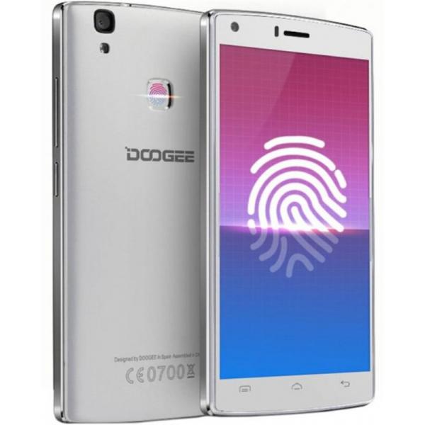 Смартфон Doogee X5 Max Dual Sim White; 5" (1280х720) IPS / MediaTek MT6580 (1.3 ГГц) / камера 8 Мп + 8 Мп / ОЗУ 1 ГБ / 8 ГБ встроенной + microSD до 32 ГБ / 3G (UMTS) / Bluetooth, Wi-Fi / GPS, A-GPS / ОС Android 6.0 (Marshmallow) / 154 x 77.1 x 9.9 мм, 168 г / 4000 мАч / белый Doogee X5 Max White