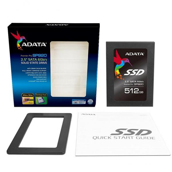Накопитель SSD ADATA ASP920SS3-512GM-C