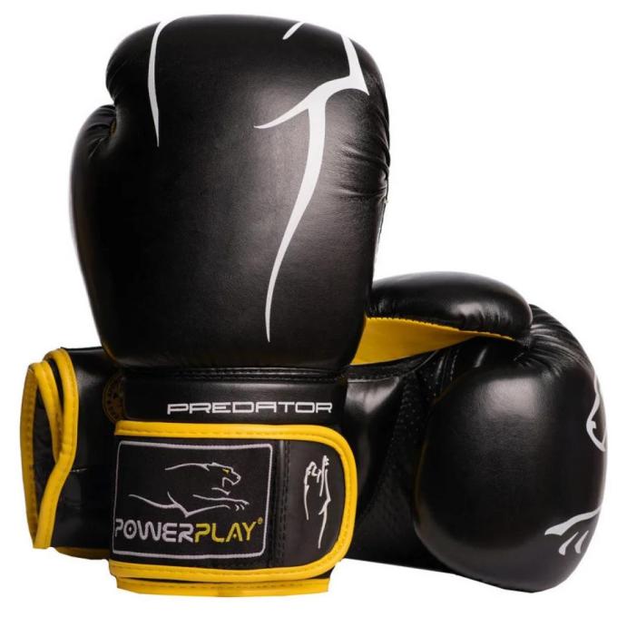 PowerPlay PP_3018_14oz_Black/Yellow