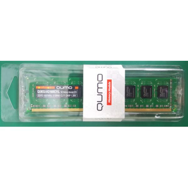 Модуль памяти для компьютера Qumo QUM3U-8G1600C11L