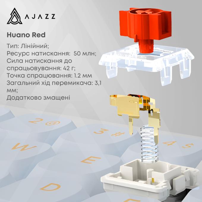 Ajazz AKP815-R-WBO