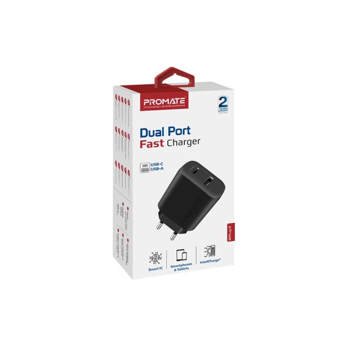 Promate biplug-2.black