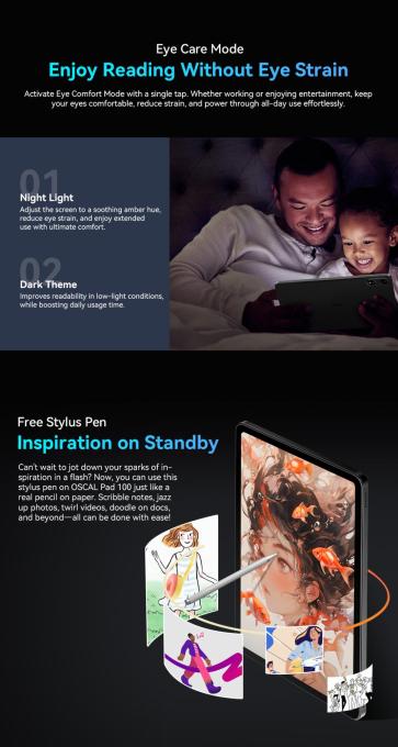 Oscal PAD100 6GB GREY
