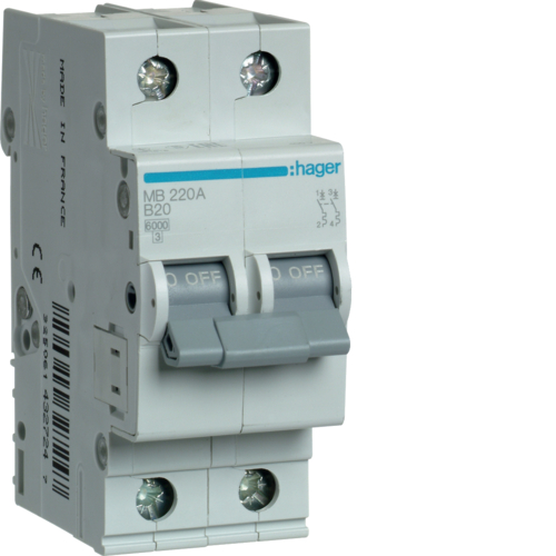 Hager MB220A