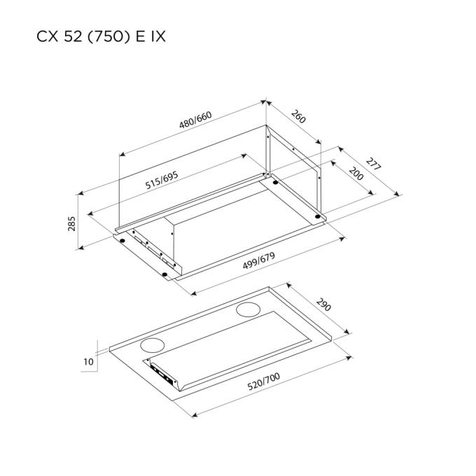 PYRAMIDA CX 52 (750) E IX