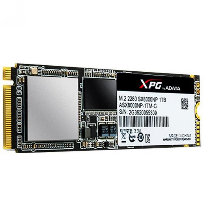 Накопитель SSD ADATA ASX8000NPC-1TM-C
