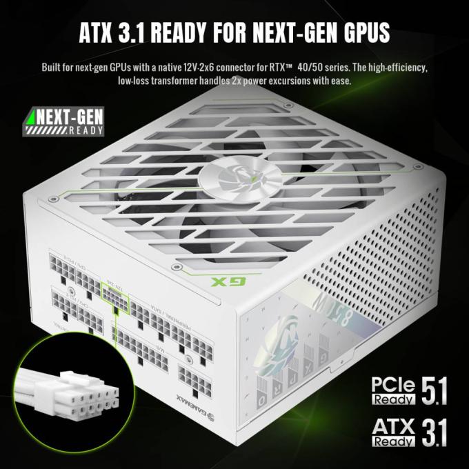 GAMEMAX GX PRO 850G WH