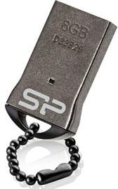 USB флеш накопитель Silicon Power 8GB Touch T01 Black SP008GBUF2T01V3K
