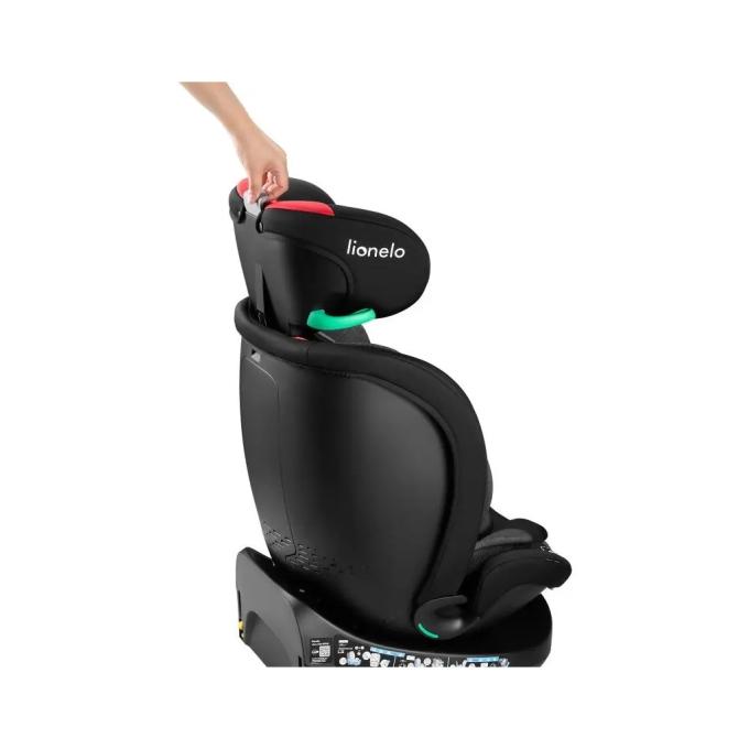 Lionelo LO-NAVY I-SIZE BLACK RED