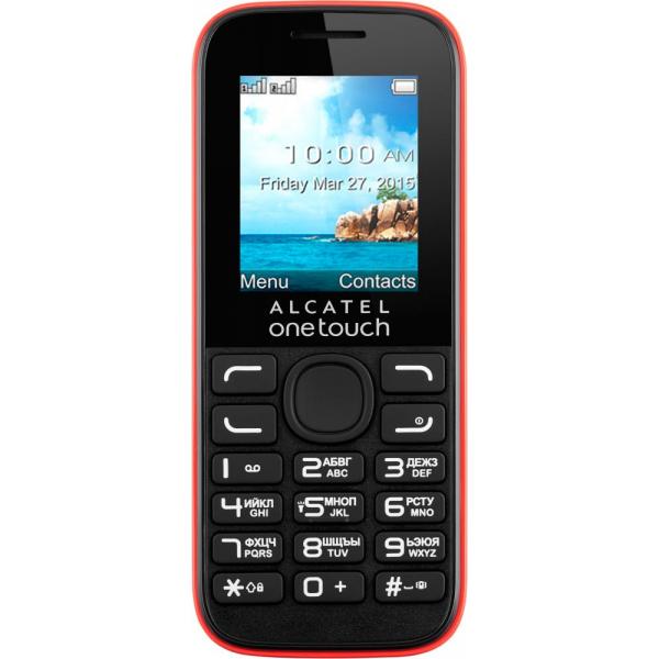 Alcatel OneTouch 1052D Dual Sim Deep Red 1052D-3CALUA1