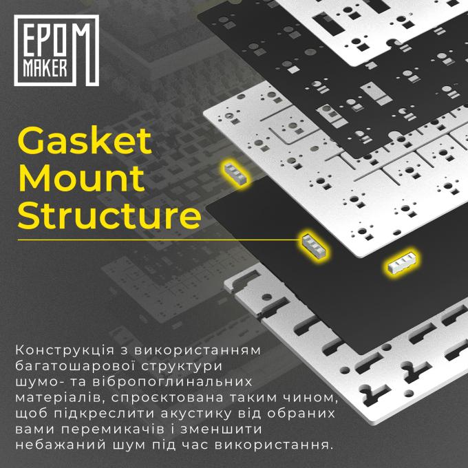 Epomaker AK820-PRO-B-G