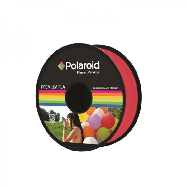Пластик для 3D-принтера Polaroid PLA 1.75мм/1кг, transparent red 3D-FL-PL-8019-00