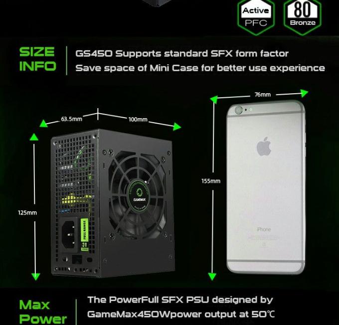 GAMEMAX GS-450 80+