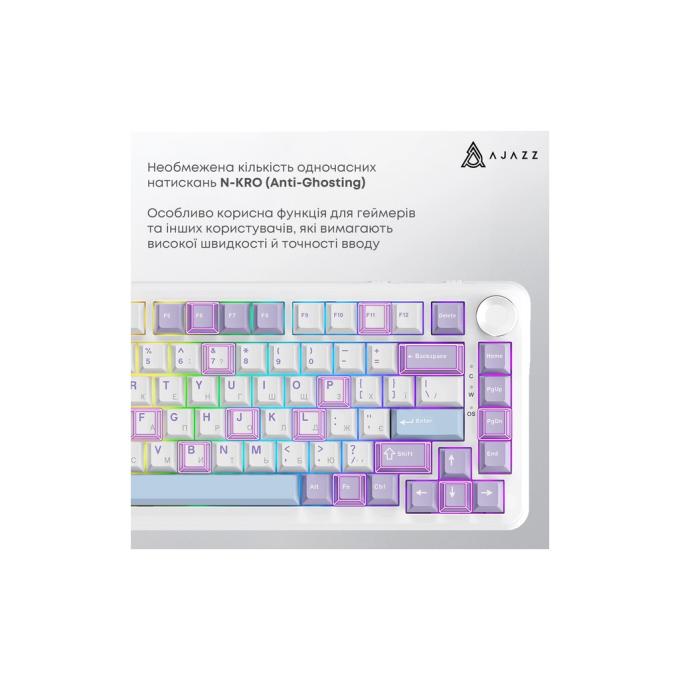 Ajazz AK820MAX-WM-PWB