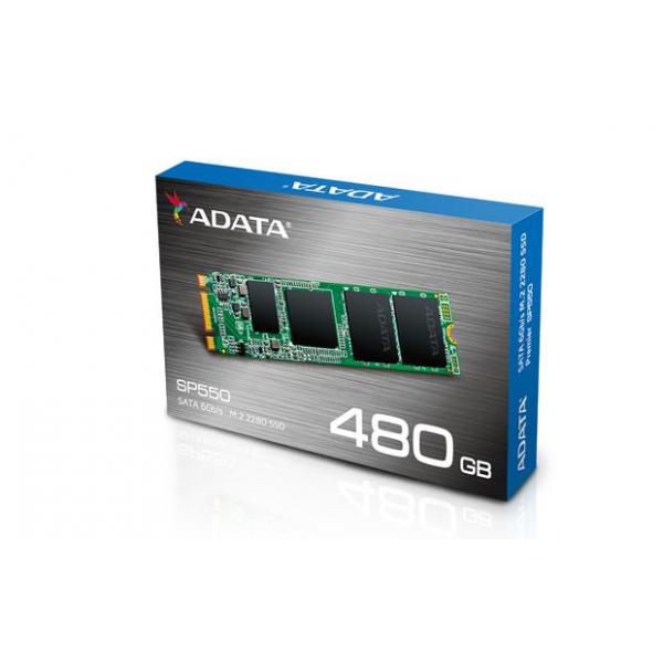 Твердотельный накопитель SSD M.2 ADATA 480GB SP550 2280 SATA TLC ASP550NS38-480GM-C